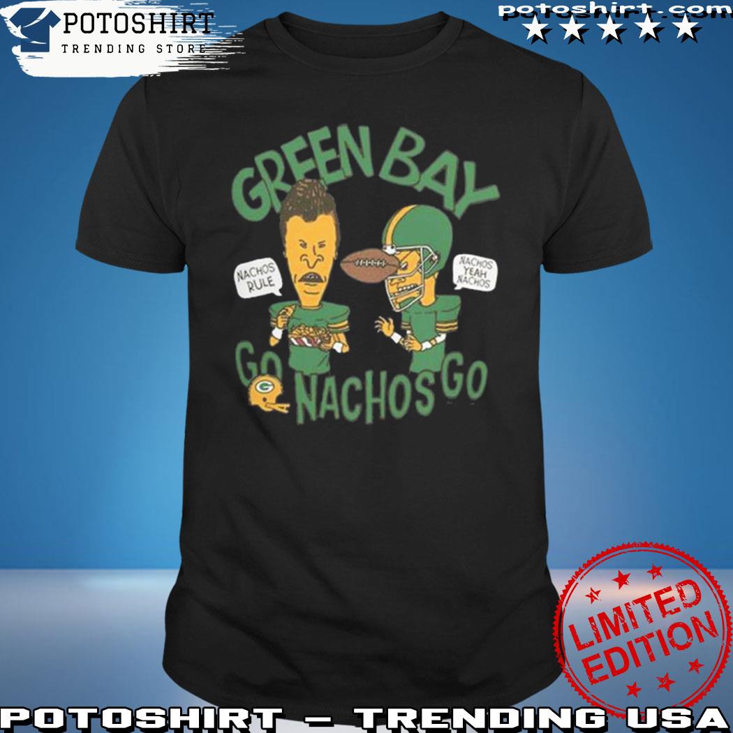 Beavis And Butthead X Green Bay Packers Nachos Shirt