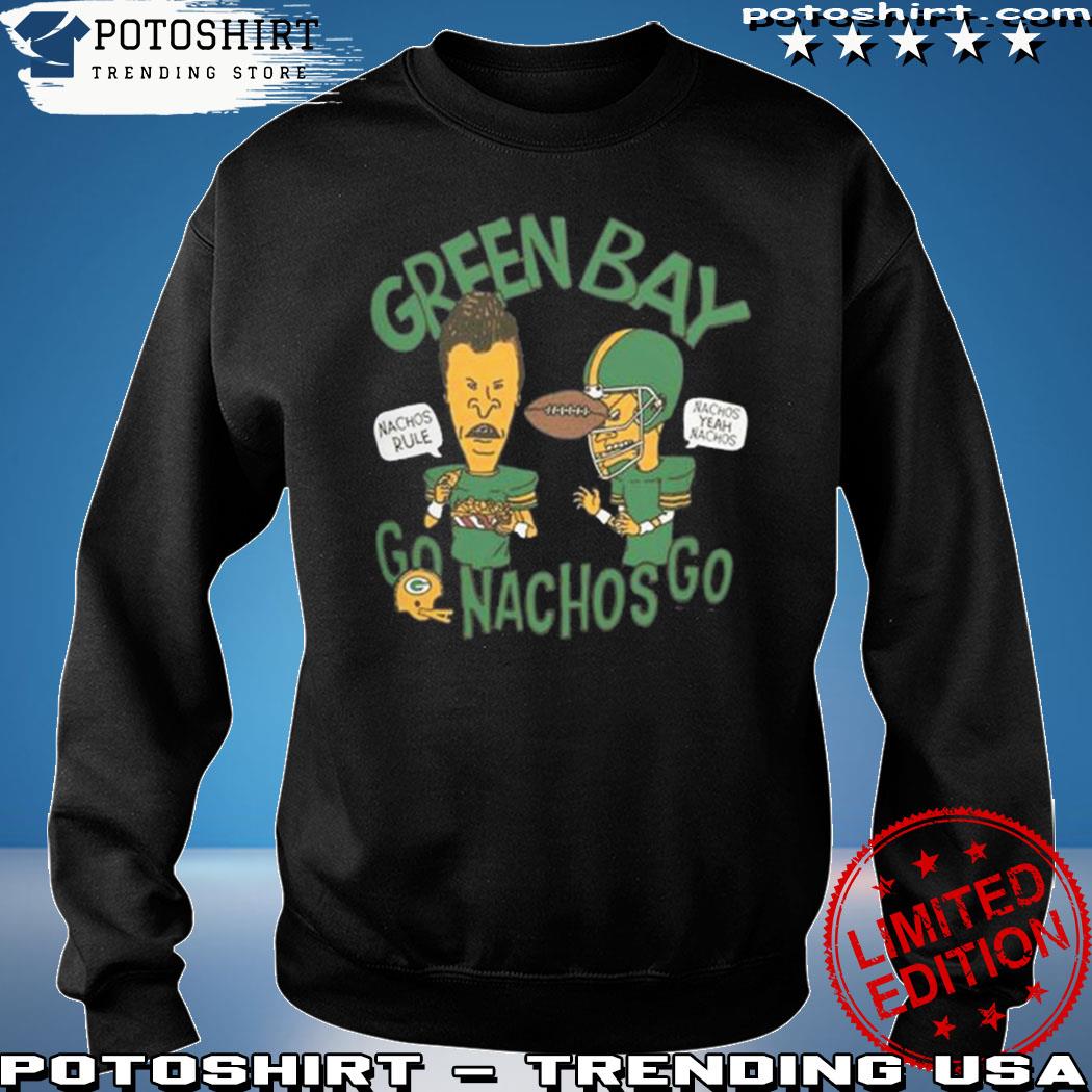 Official Beavis And Butthead X Green Bay Packers Nachos Shirt, hoodie,  sweater, long sleeve and tank top