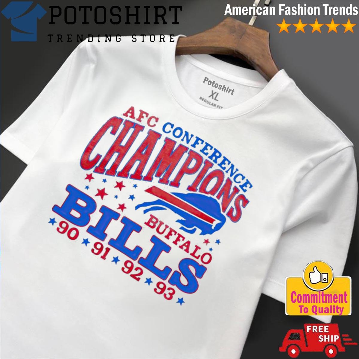 Buffalo Bills 4 Time AFC Champions Buffalo Bills shirt, hoodie, sweatshirt  and tank top