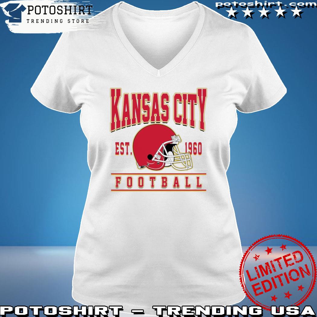 Kansas City Chiefs Vintage Football T-Shirt