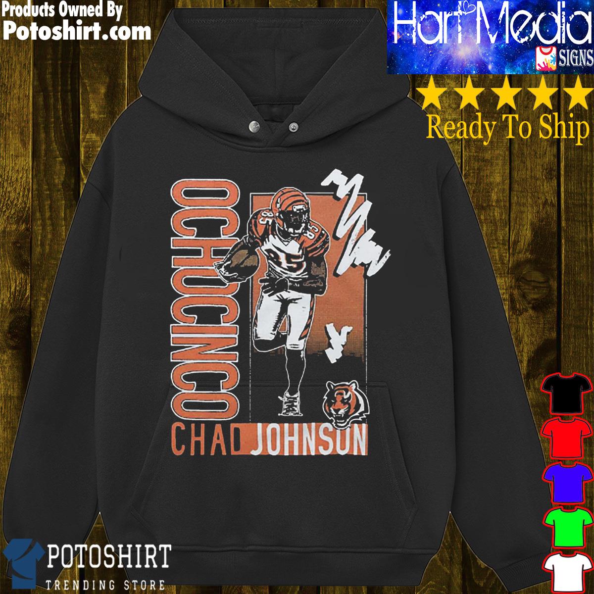 Cincinnati Bengals Chad Johnson T-Shirt, hoodie, sweater, long sleeve and  tank top