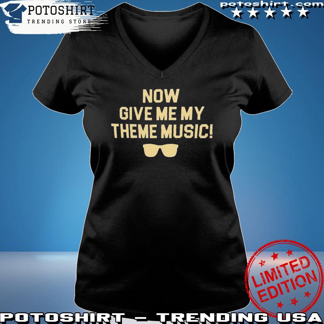 Deion Sanders Gimme My Theme Music Shirt - Peanutstee