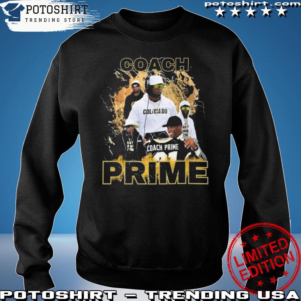 Coach Prime Vintage Bootleg Style Unisex T Shirt Sweatshirt Hoodie