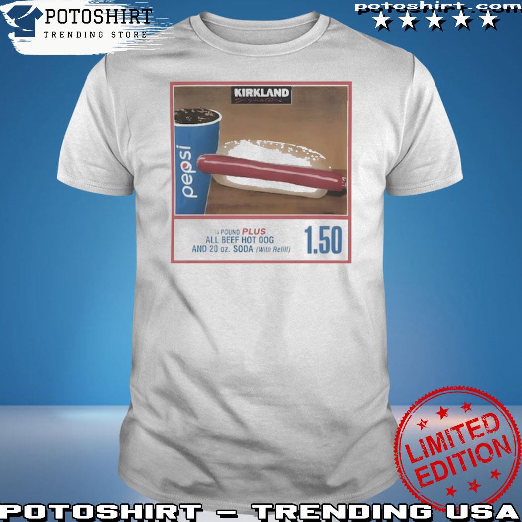 1.50 Costco Hot Dog And Soda Combo T-Shirt - Jolly Family Gifts