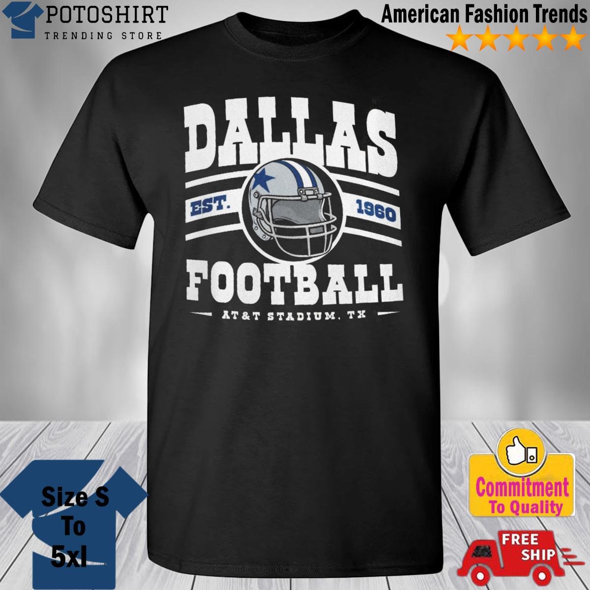 Dallas Cowboys Football Shirt Dallas Football Crewneck Dallas Football  Shirt Dallas Football Shirt - Trendingnowe