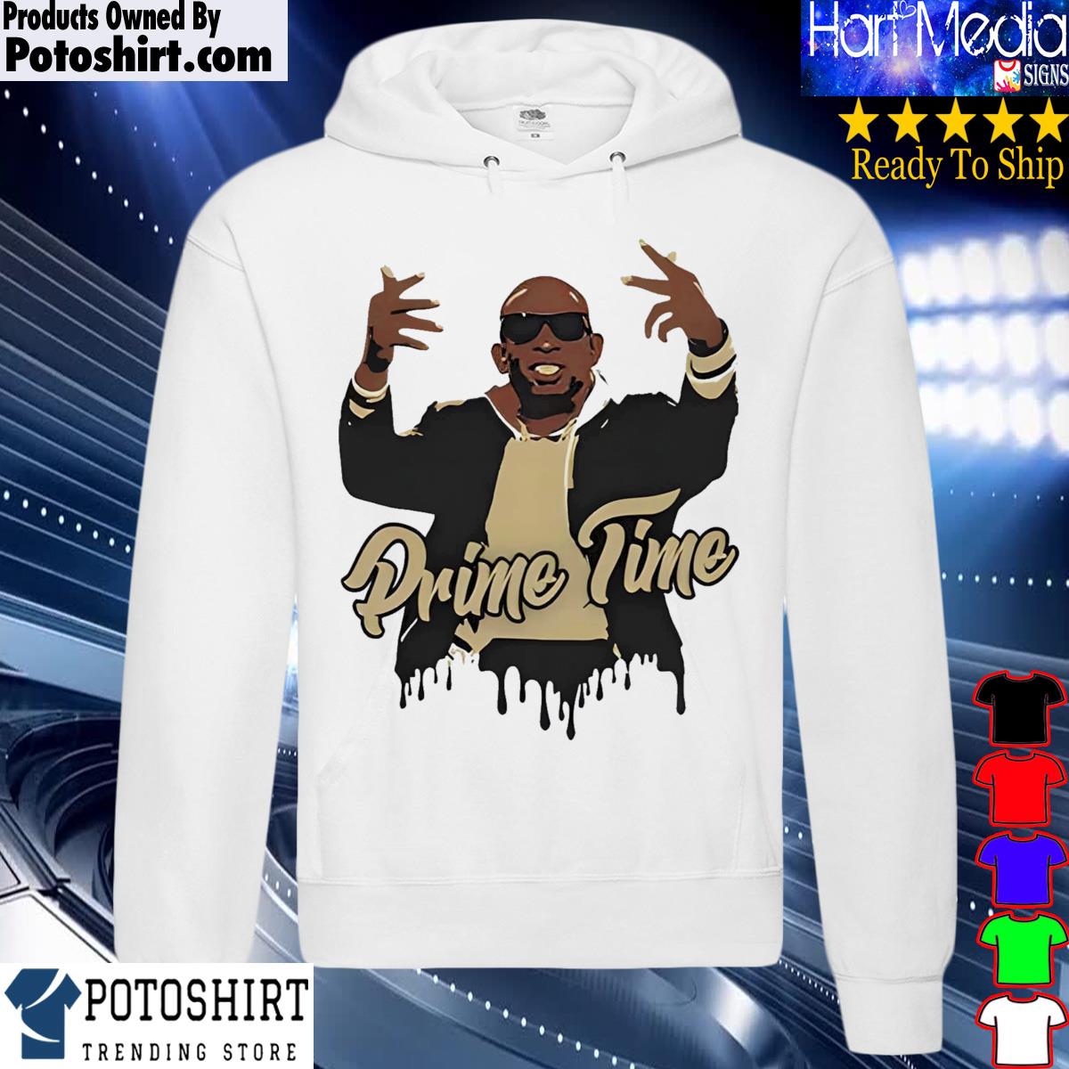 Deion sanders prime time shirt, hoodie, sweater, long sleeve and tank top