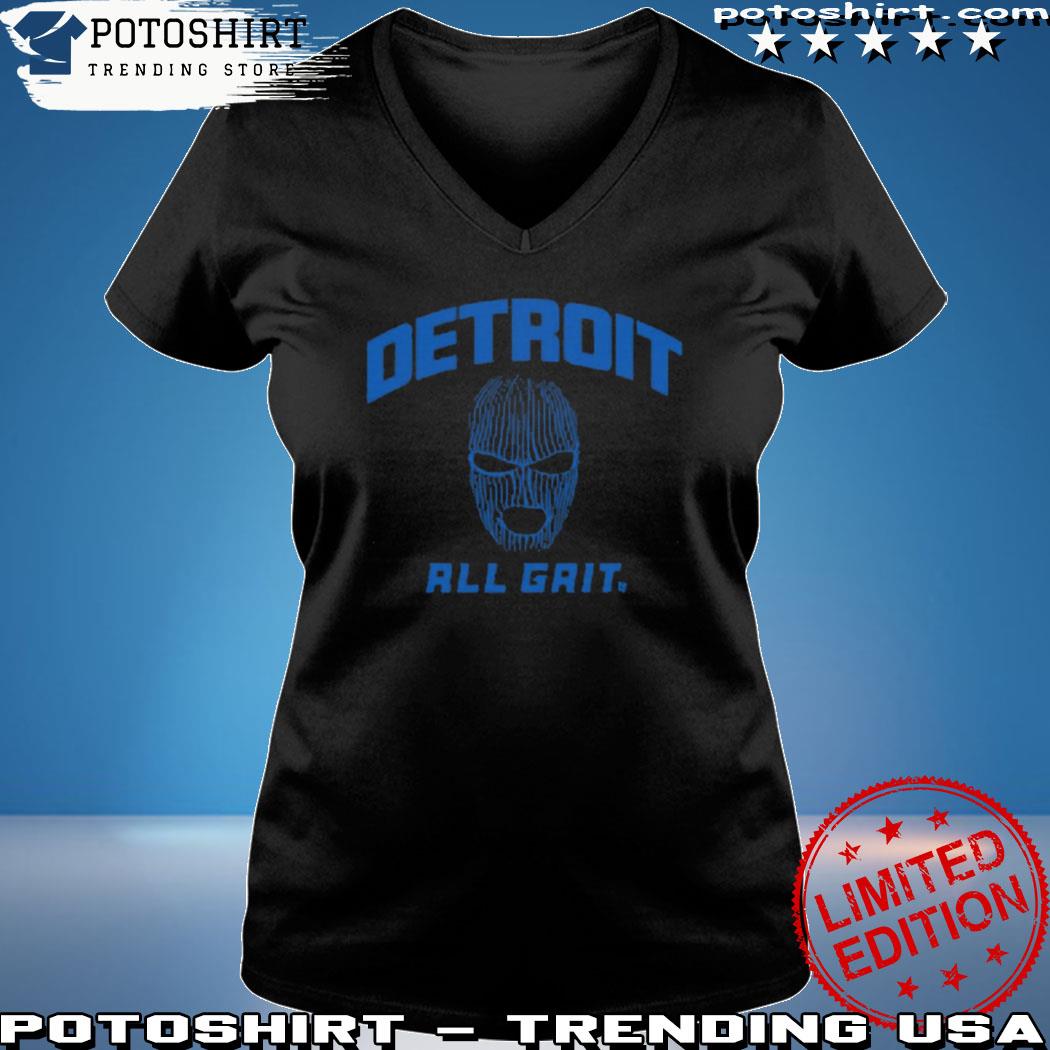 Detroit Football All Grit Ski Mask Shirt, hoodie, sweater, long sleeve and  tank top