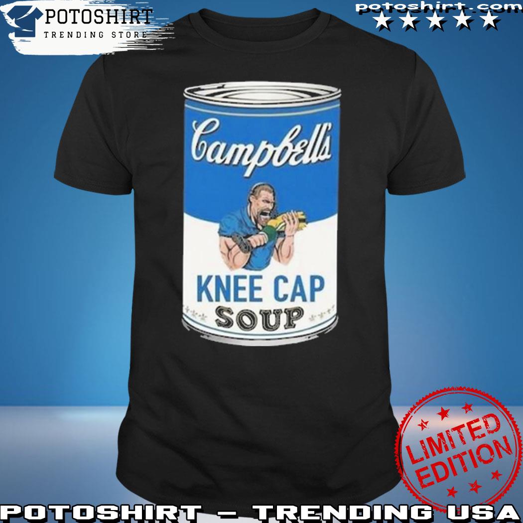 Detroit Lions Dan Campbell's Kneecap Soup Graphic T-shirt 