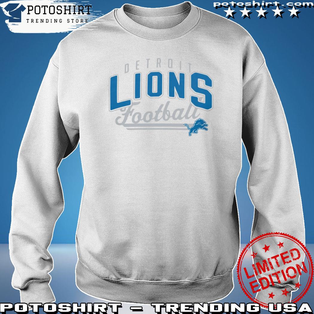 Detroit Lions Starter Word Graphic Long Sleeve T-Shirt - White