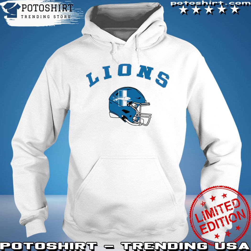 Detroit Lions Starter Retro Logo Pullover Hoodie - White