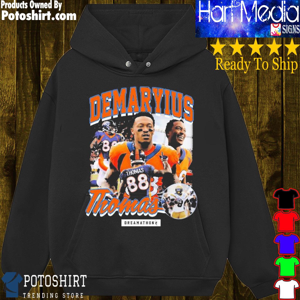 Demaryius Thomas Denver Dreams Shirt, hoodie, sweater, long sleeve