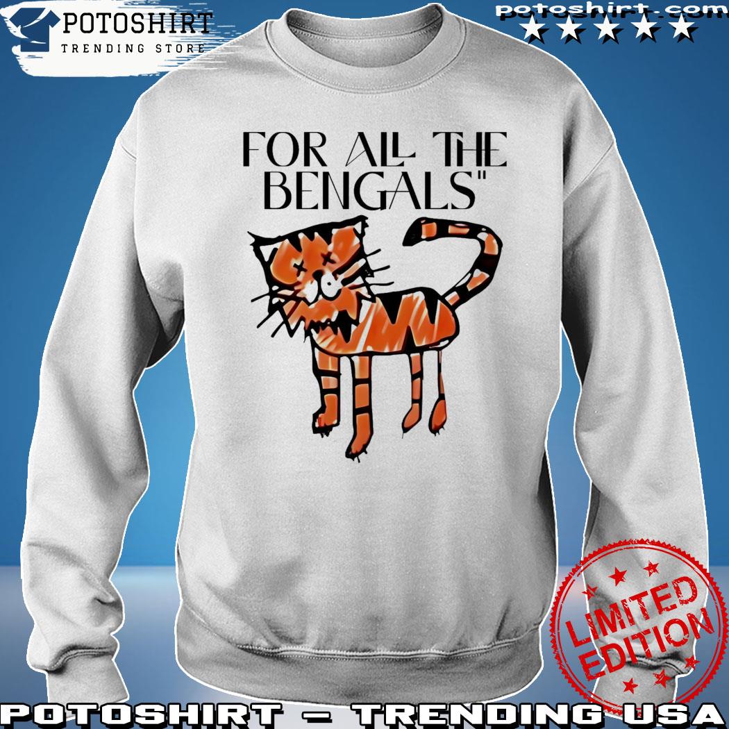 Endastore for All The Bengals Tiger Hoodie