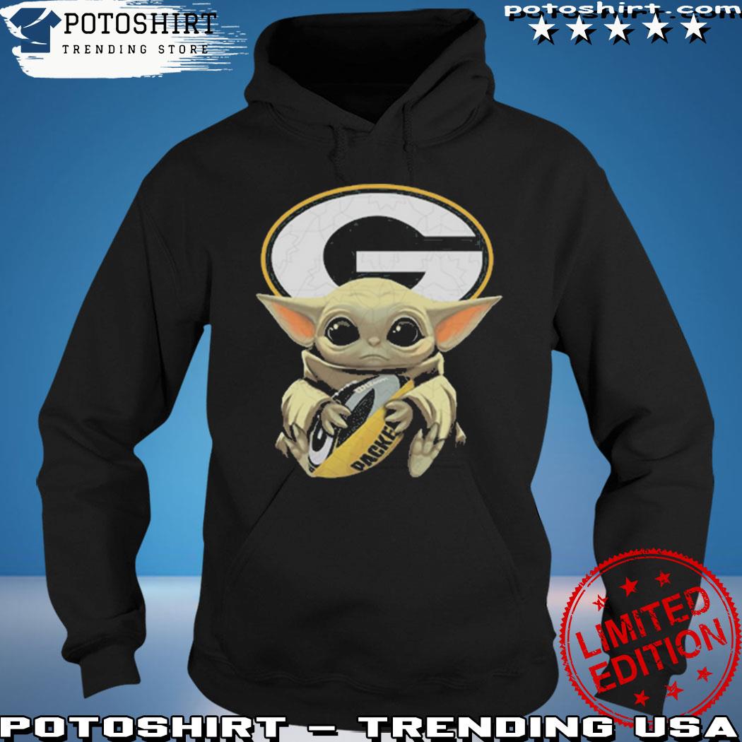 Green Bay Packers Baby Yoda Shirt