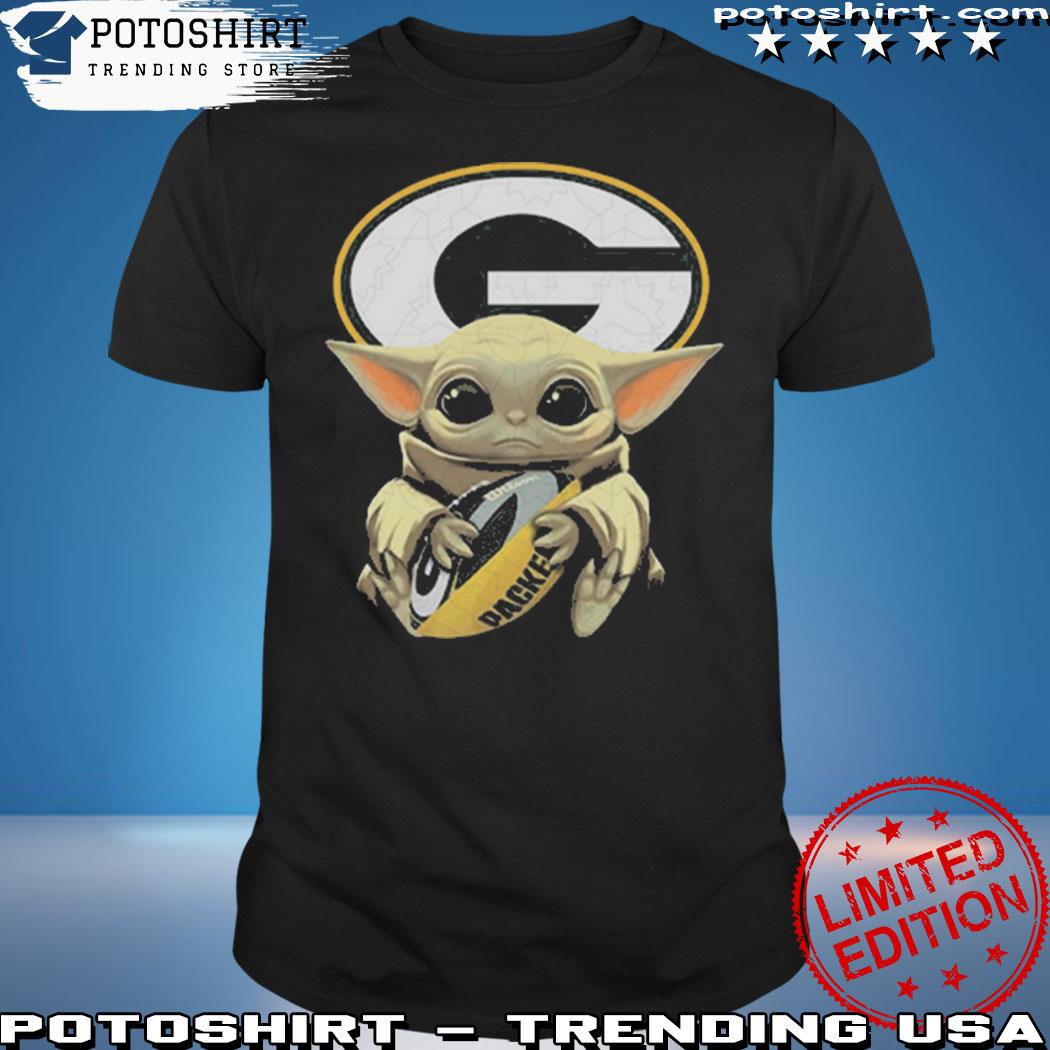 Green Bay Packers NFL Baby Yoda 3d Hoodie Sweatshirt