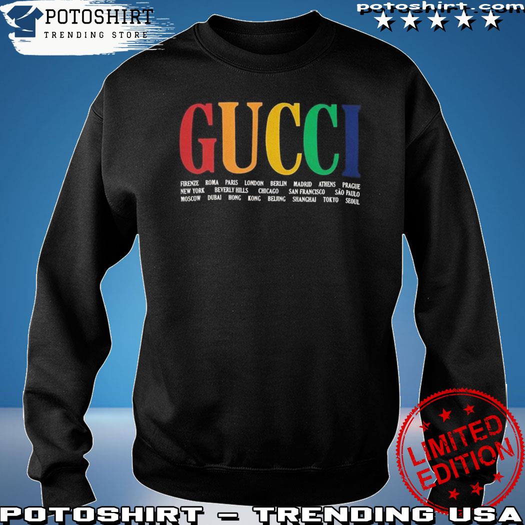 Gucci Pride Shirt Gucci Gay Pride Shirt, hoodie, sweater, long sleeve and  tank top