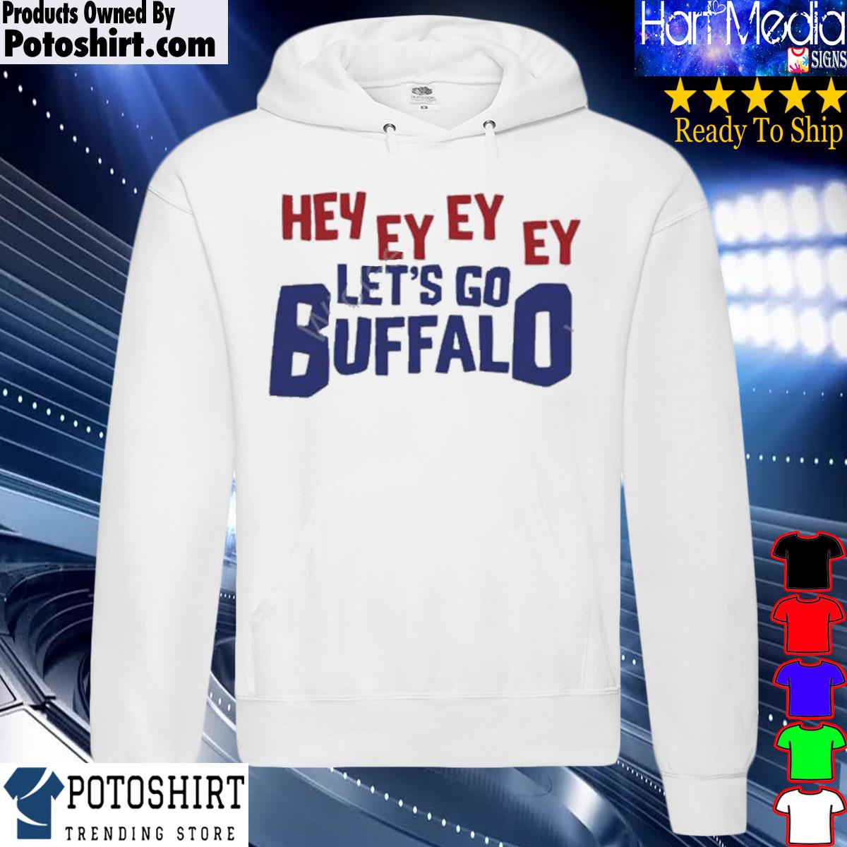 Buffalo Bills Hey Ey Ey Let's Go Bills shirt, hoodie, sweater, long sleeve  and tank top