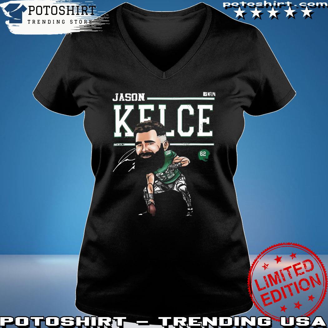 Jason Kelce Philadelphia Cartoon Nfl T-shirt Hoodie - Shibtee Clothing