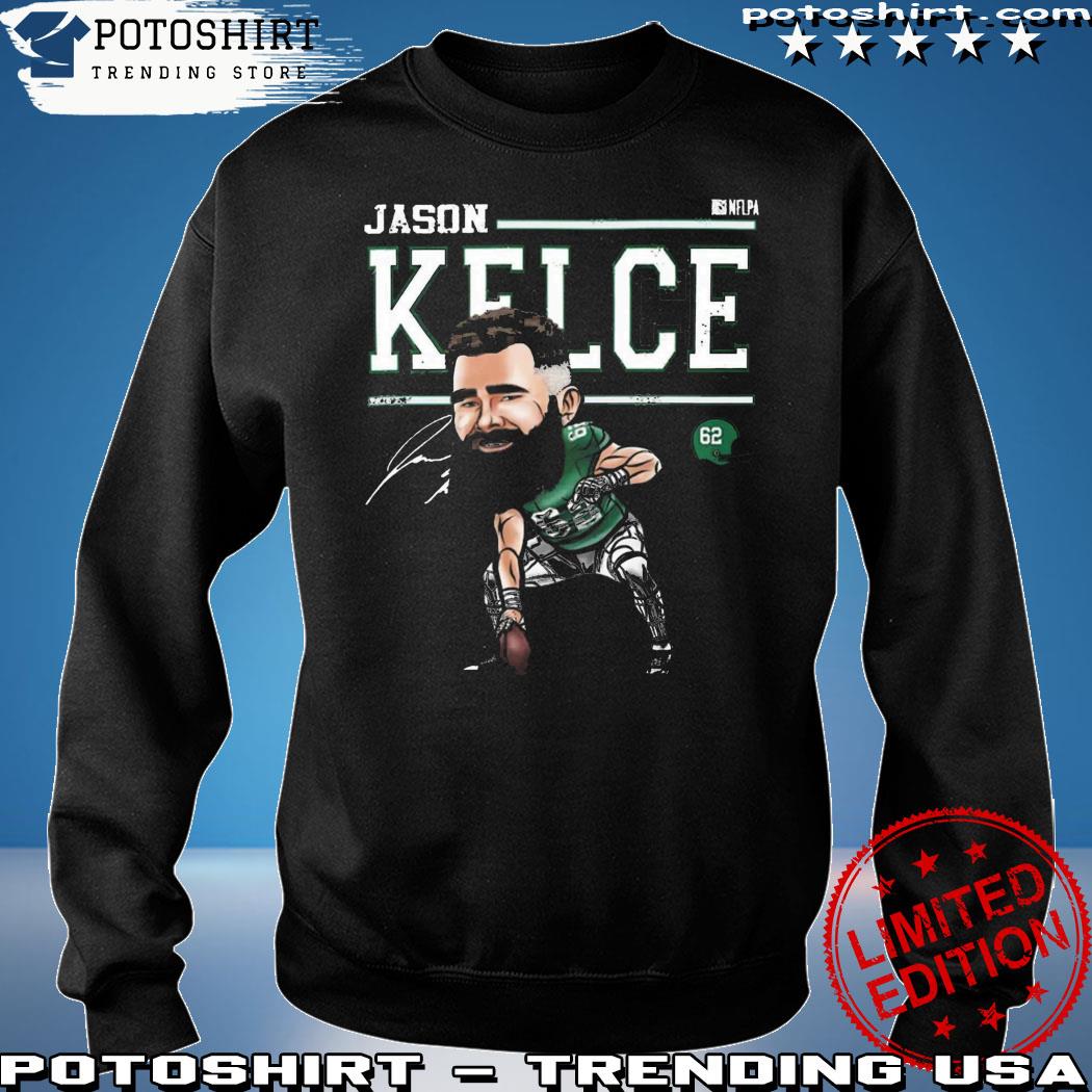 Jason Kelce Philadelphia Cartoon Nfl T-Shirt, hoodie, sweater, long sleeve  and tank top