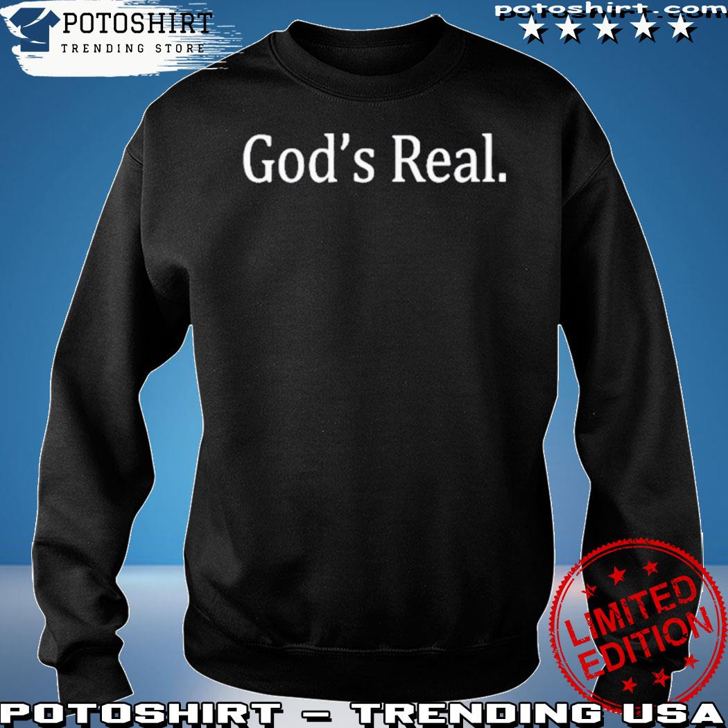 Jim Kelly Wearing God's Real Shirt, hoodie, sweater, long sleeve and tank  top