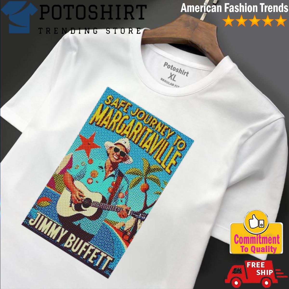 Safe Journey To Margaritaville Jimmy Buffett T-Shirt