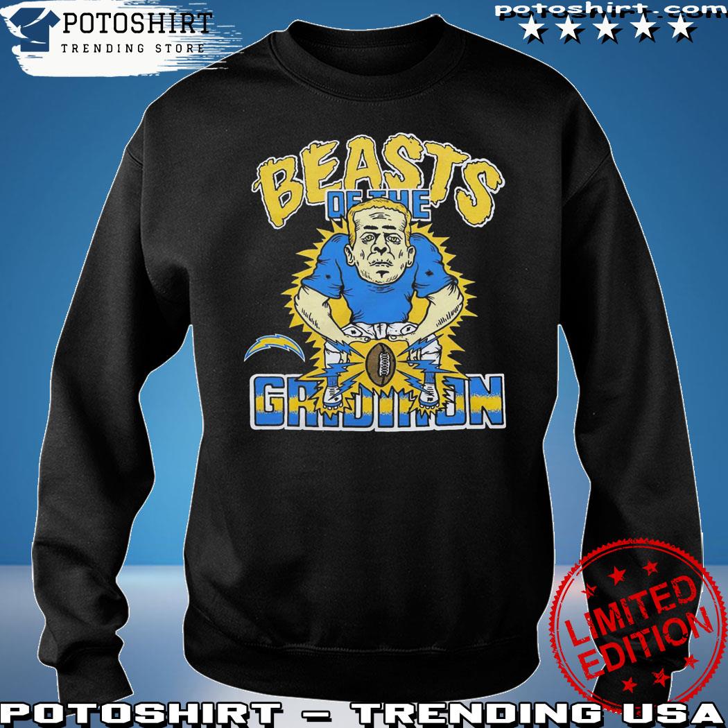 Los Angeles Chargers mascot beasts of the gridiron shirt, hoodie