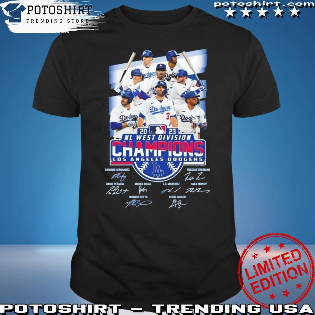 Los Angeles Dodgers NL west division champions 2023 shirt, hoodie