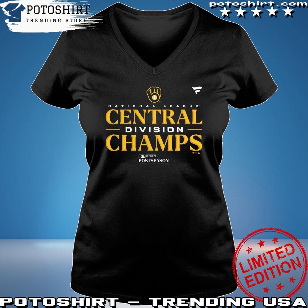 Milwaukee Brewers 2023 Nl Central Division Champions Locker Room T-Shirt,  hoodie, sweater, long sleeve and tank top