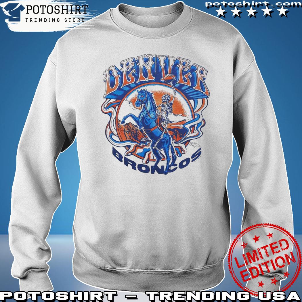 Vtg Denver Broncos T-Shirt Hoodie - TeebyHumans