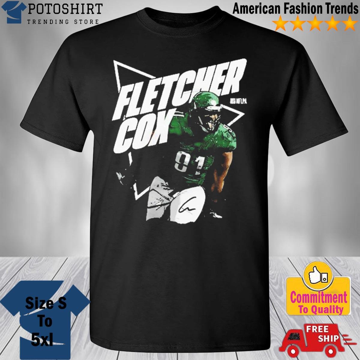 Fletcher Cox Shirt  Philadelphia Eagles Fletcher Cox T-Shirts - Eagles  Store