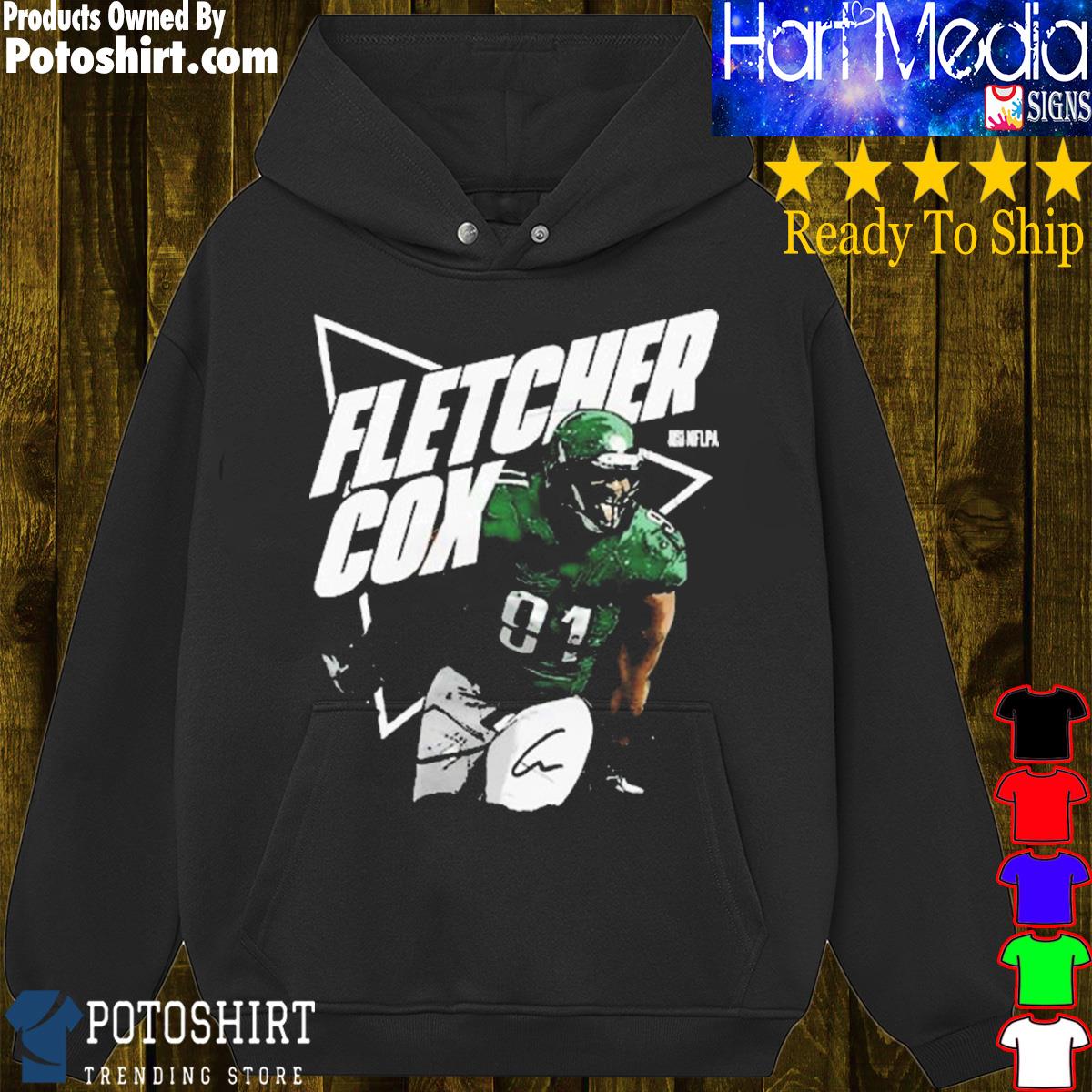 Nick Sirianni Wearing Fletcher Cox Shirt, hoodie, sweater, long