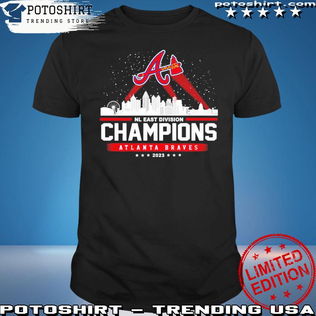 Atlanta Braves 2023 NL East Division Champions t-shirt, hoodie