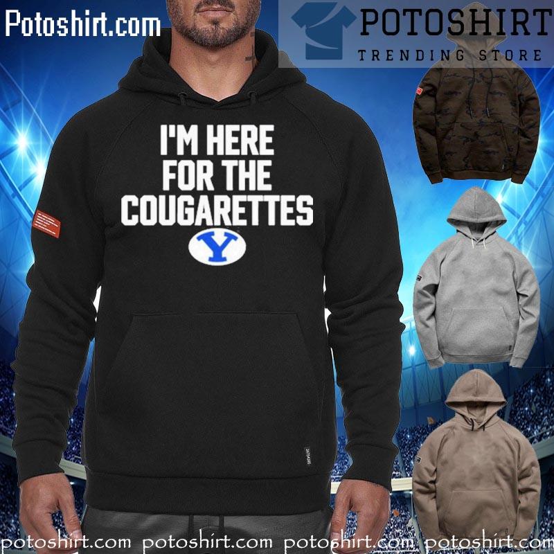 Official benjamin criddle byu I'm here for the cougarettes s hoodiess