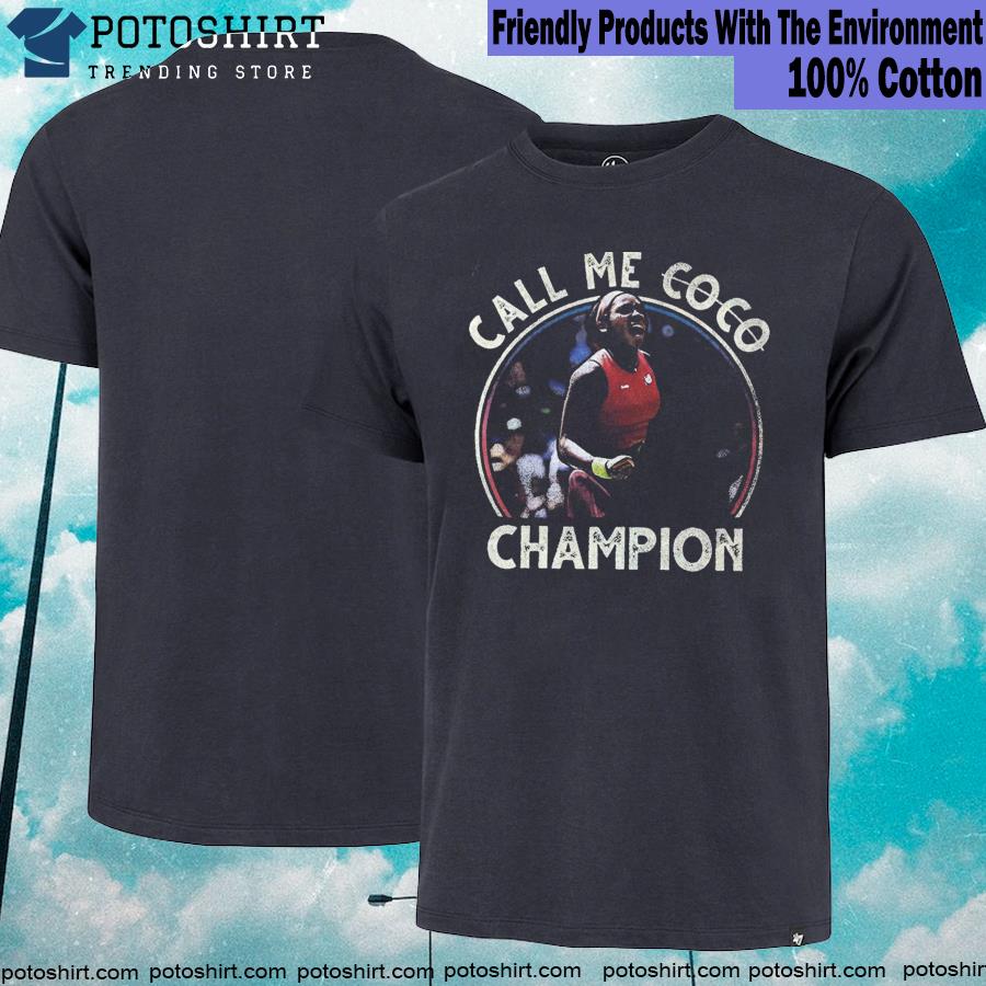 Official call Me Coco Shirt, Coco Gauff Us Open 2023 Champion T-shirt, Coco Gauff Vintage Sweatshirt Tennis Fan Gift
