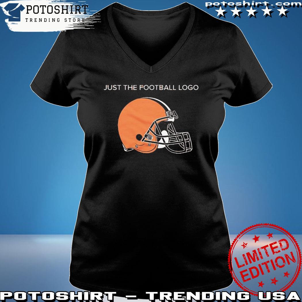 Official cleveland Browns Just The Football Logo Shirt, hoodie, sweater,  long sleeve and tank top