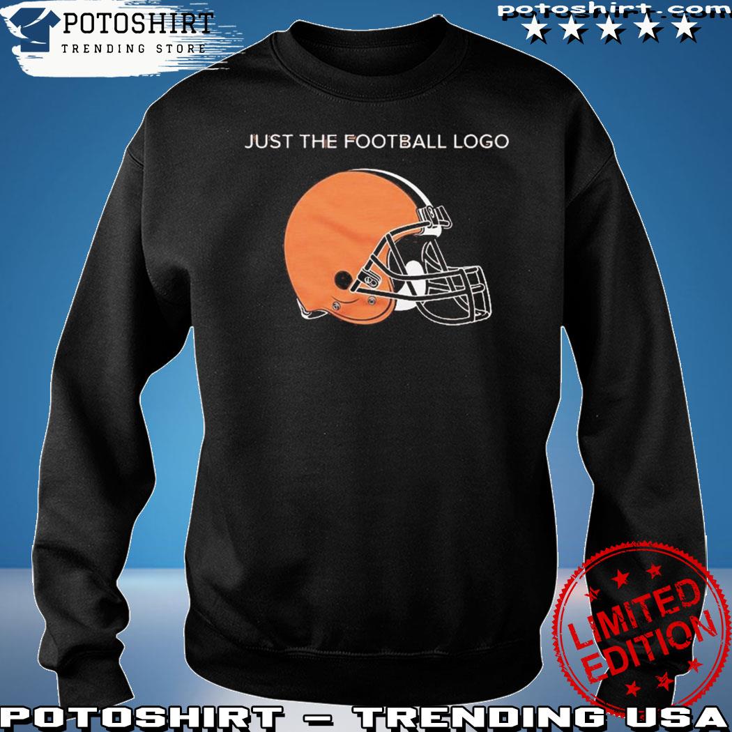 Cleveland Browns just the football logo helmet shirt, hoodie