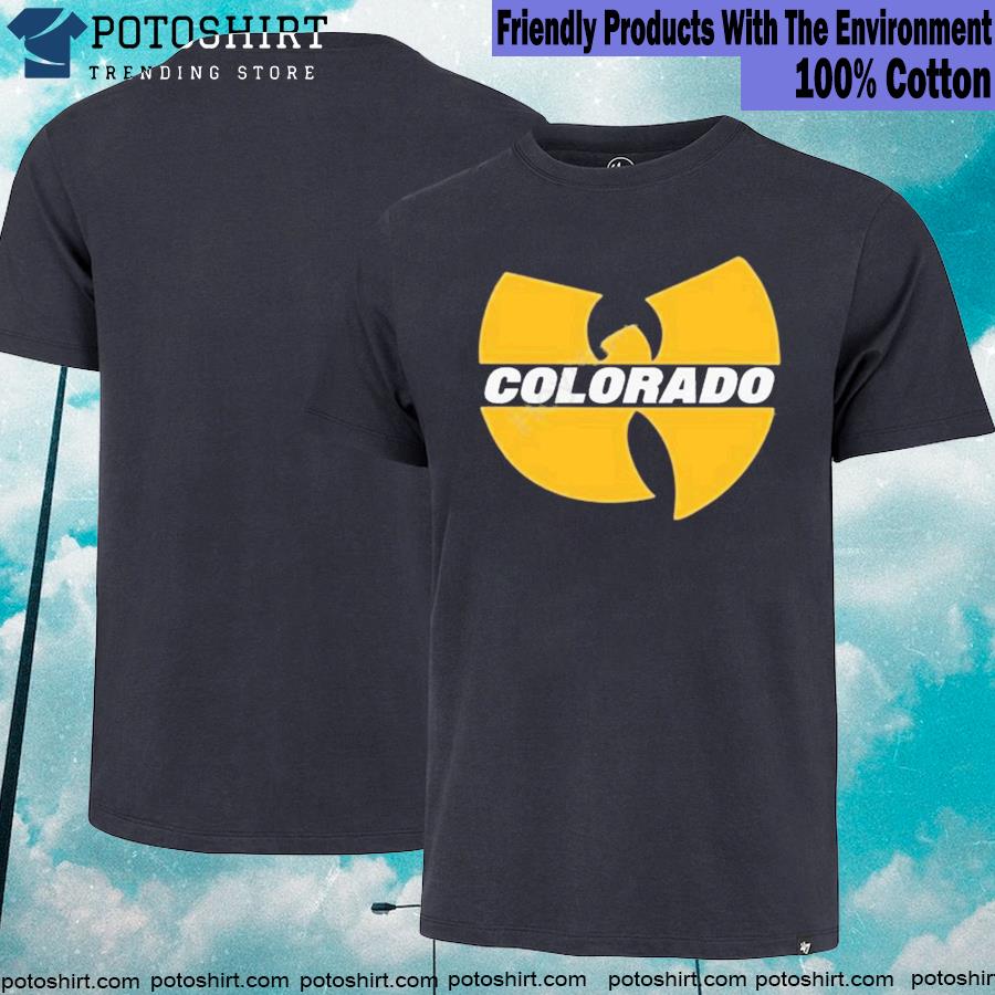 Official colorado Buffaloes Football Colorado X Wutang Shirt