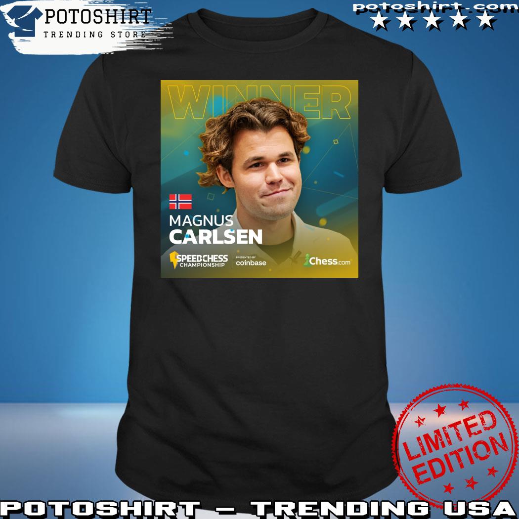 Magnus Carlsen Twitter 8 in 2023  Magnus carlsen, Magnus, Mens tshirts