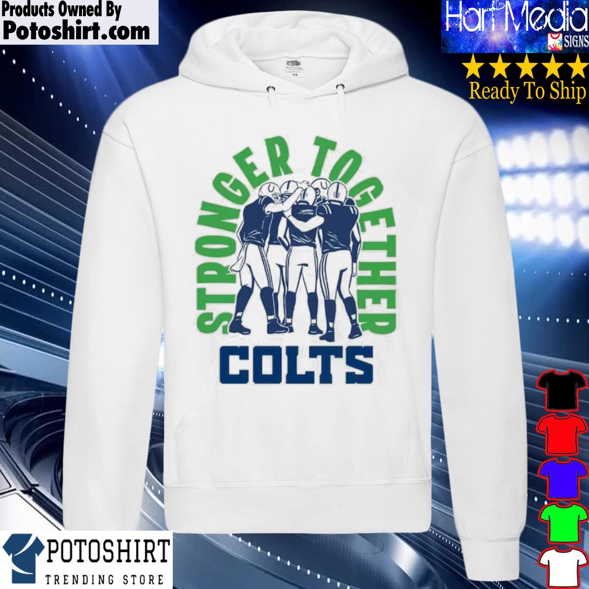 Official kicking The Stigma Shirt Homefield Cream Indianapolis Colts Kicking The Stigma Shirt hoodie