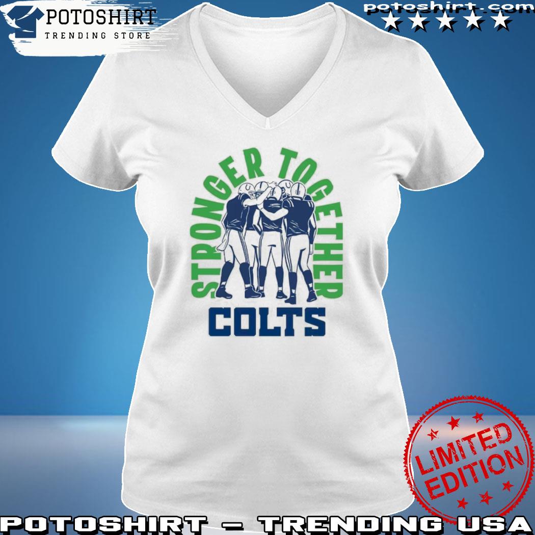 Unisex Homefield Cream Indianapolis Colts Kicking The Stigma T-Shirt