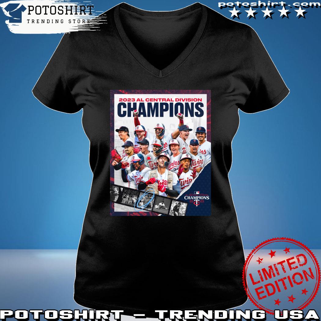 Minnesota Twins 2023 American League Central Division Champions shirt,  hoodie, sweater, long sleeve and tank top