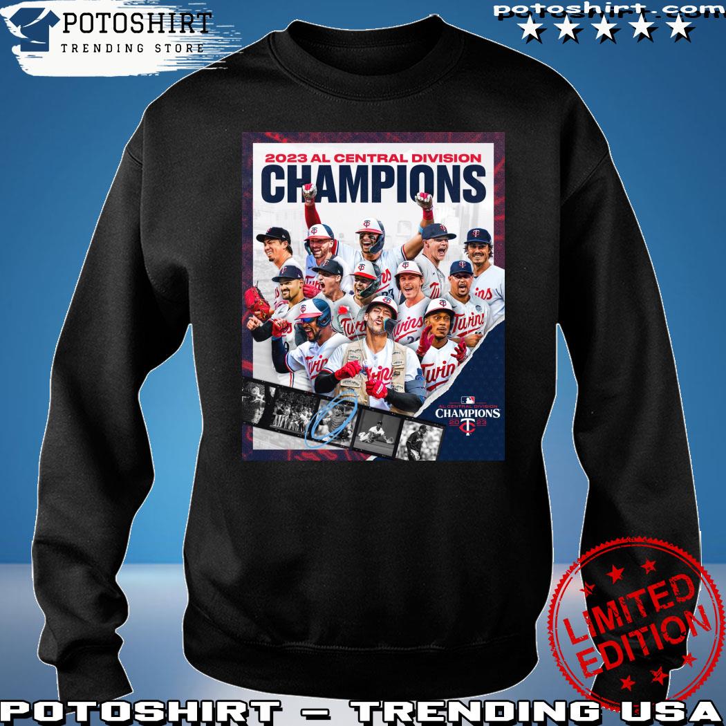 Official Minnesota Twins Nike 2023 AL Central Division Champions Shirt,  hoodie, sweater, long sleeve and tank top