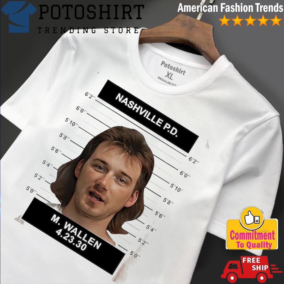 Get Order Morgan Wallen Silhouette Classic T-Shirt On Sale