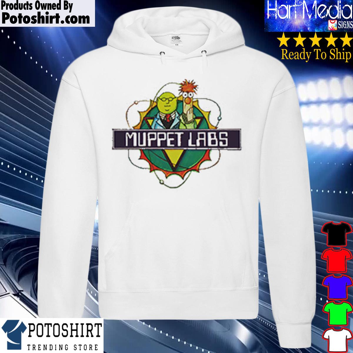 Official muppet Labs Logo s hoodie