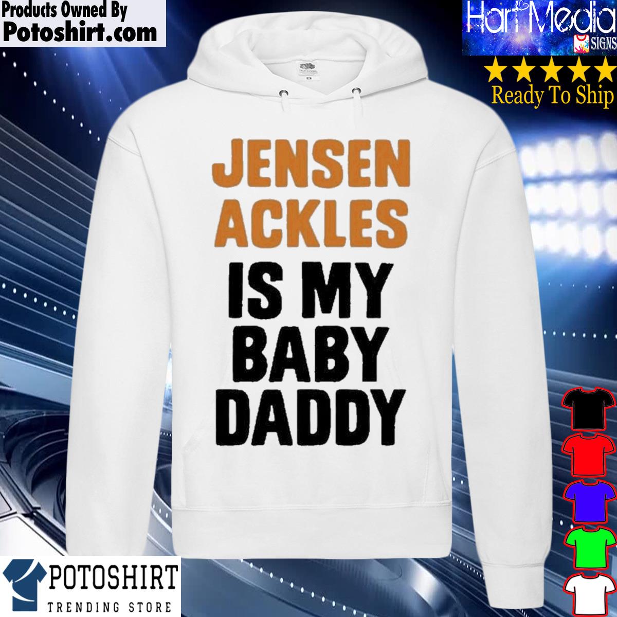 Official mystika delgado jensen ackles is my baby daddy s hoodie