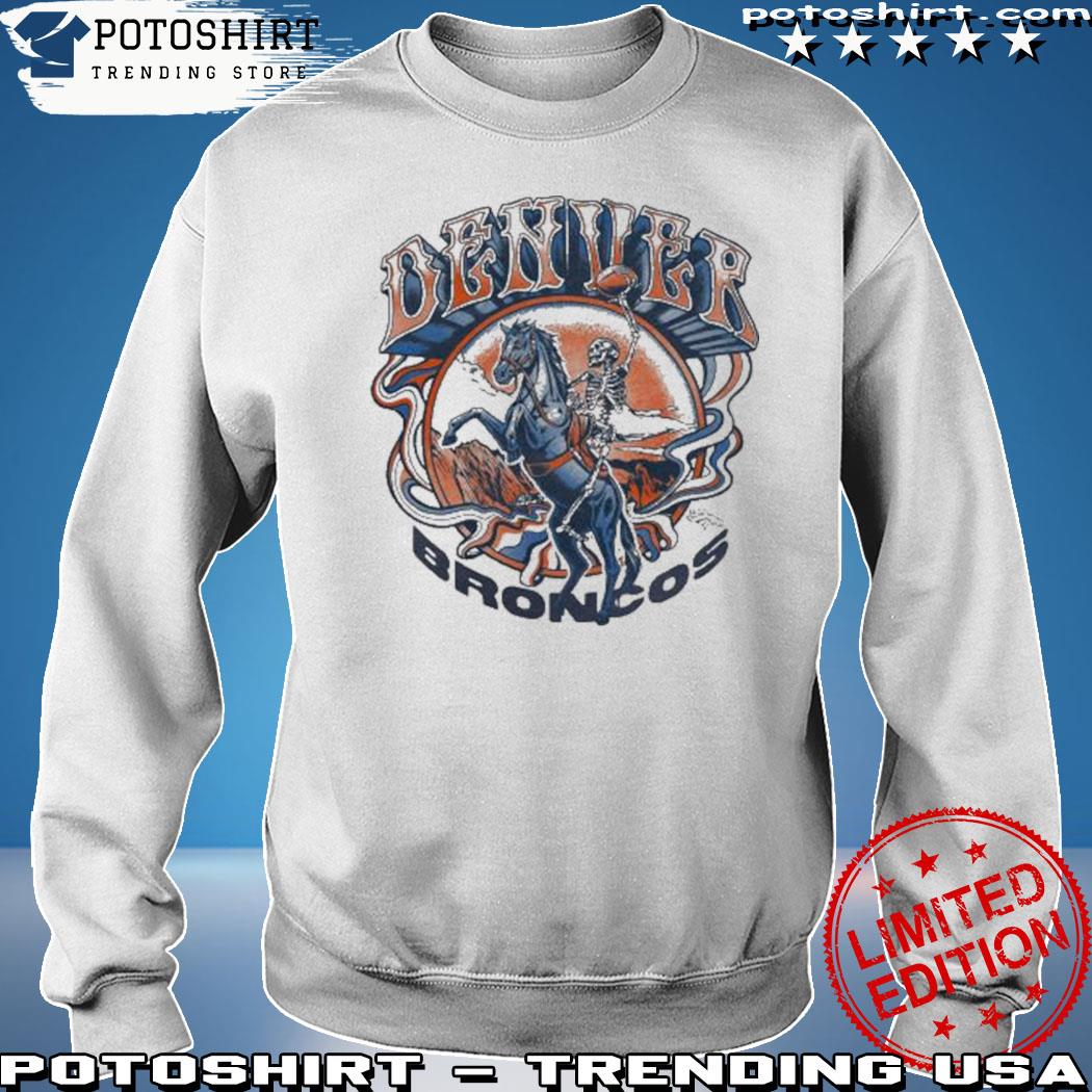 Grateful Dead Homage Denver Broncos T-Shirt