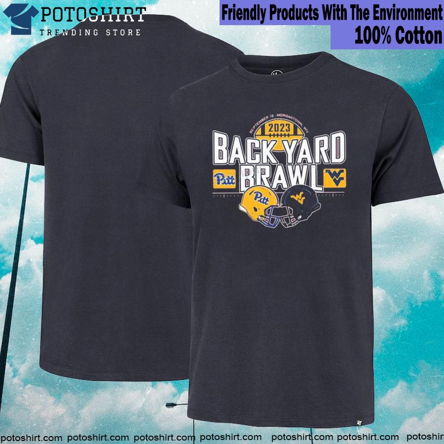 Official pittsburgh panthers vs west Virginia mountaineers 2023 backyard brawl shirt