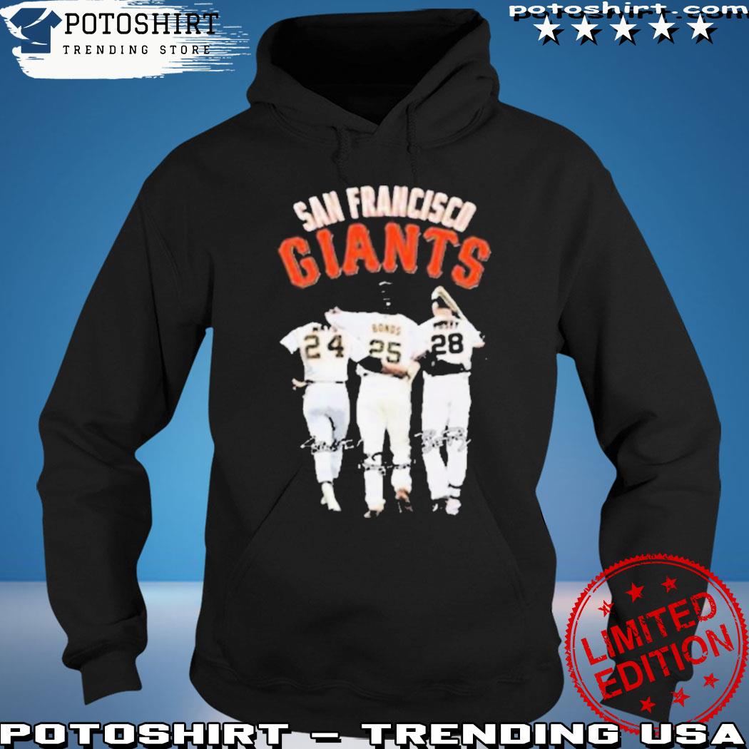 San Francisco Giants Shirt Youth XL Black Short Sleeve Buster
