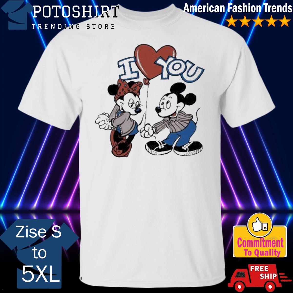Official the minnie mouse i love you shirt