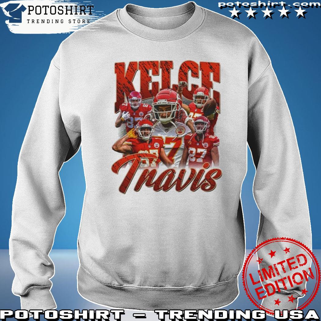 Travis Kelce Shirt Limited Travis Kelce Vintage T-Shirt Graphic Unisex T  Shirt Retro 90's Fans Homage Shirt - Trendingnowe