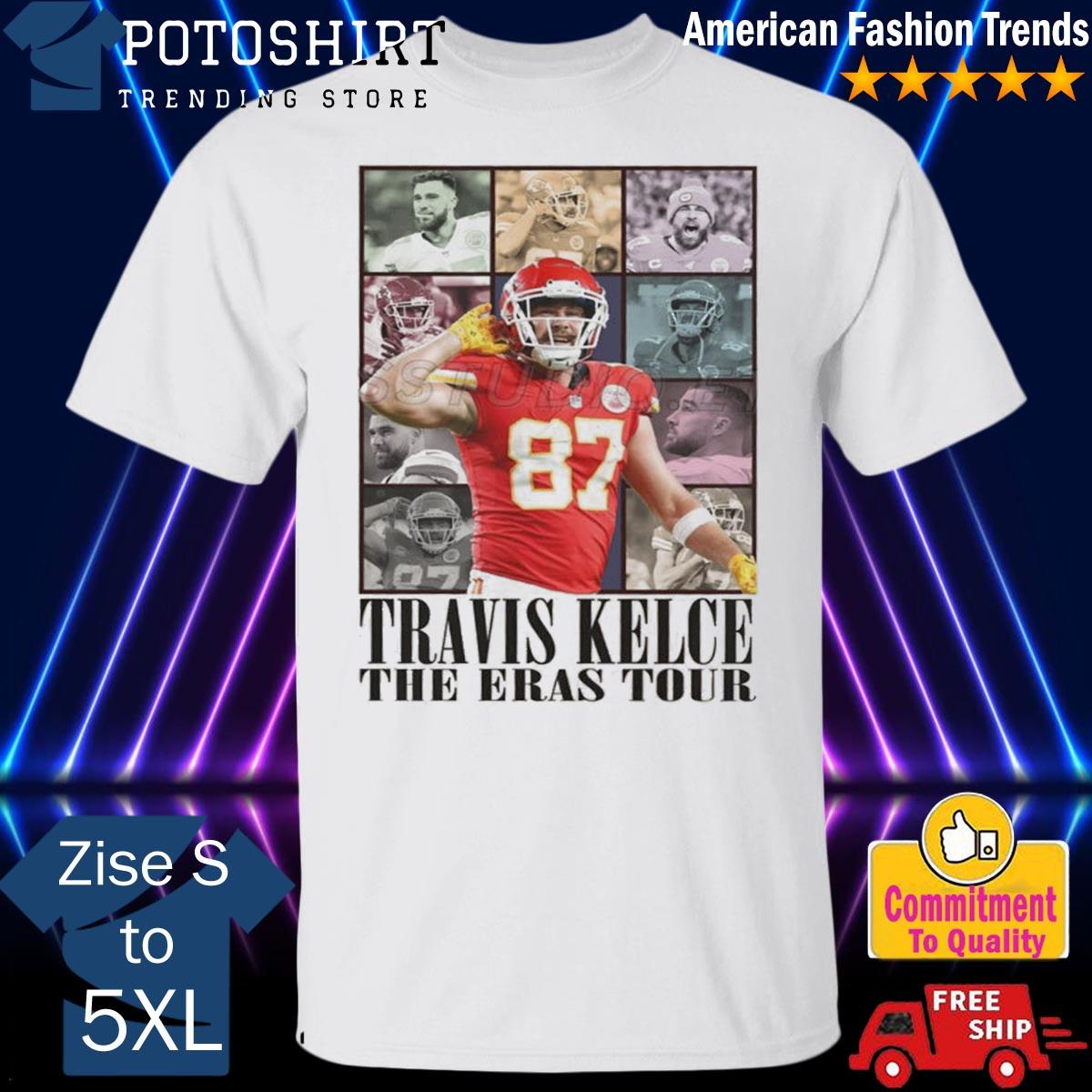 Travis Kelce The Eras Tour Shirt, Vintage Travis Kelce T-Shirt